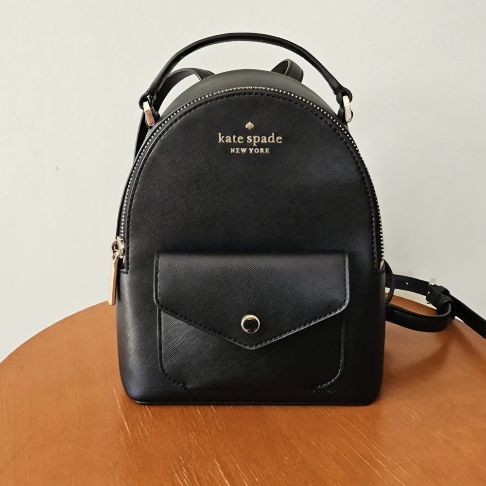Kate Spade Black Backpack